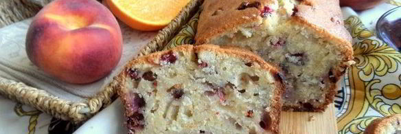 кекс на маскарпоне с брусникой