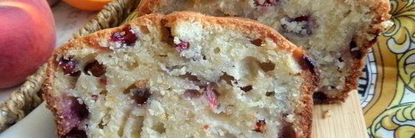 кекс на маскарпоне с брусникой