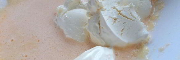 кекс на маскарпоне с брусникой