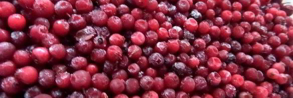 кекс на маскарпоне с брусникой