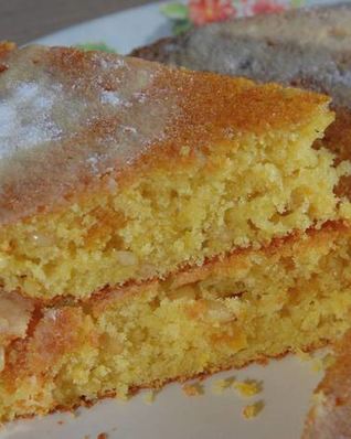 Кекс с апельсином, курагой и кедровыми орешками