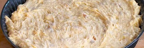 кекс с апельсином, курагой и кедровыми орешками