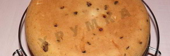 кекс с изюмом в мультиварке