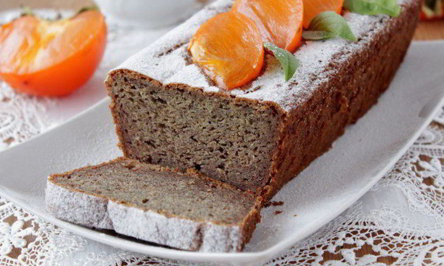 Рецепт кекса с хурмой