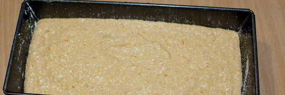 кекс с хурмой