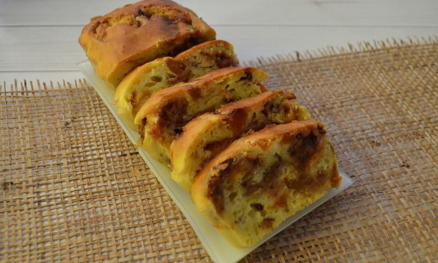 Рецепт кекса с курагой