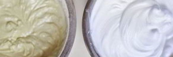 кекс с манго и мятой