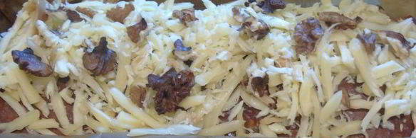 кекс с сыром и зеленью