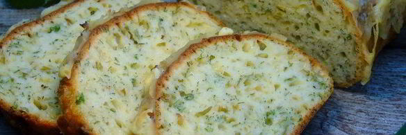 кекс с сыром и зеленью