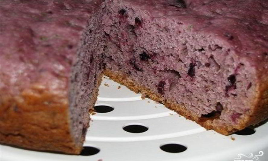 Рецепт кекса с вареньем в мультиварке