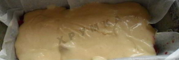 кекс с вишней на кефире