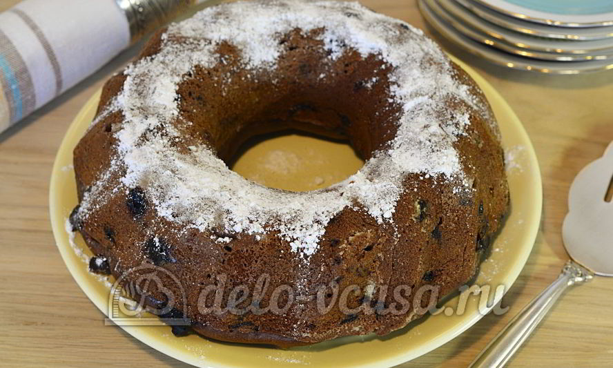 Рецепт кекса со смородиной