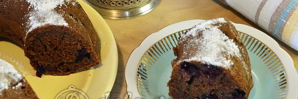 кекс со смородиной