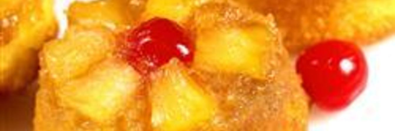 Кексики с ананасами