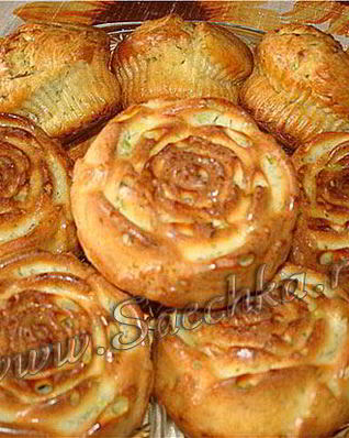 Кексы из кабачков