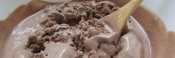 кексы из мороженого с шоколадными шариками