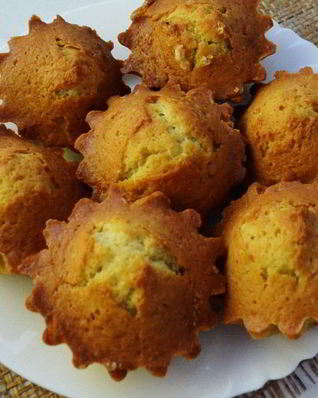 Кексы на кефире