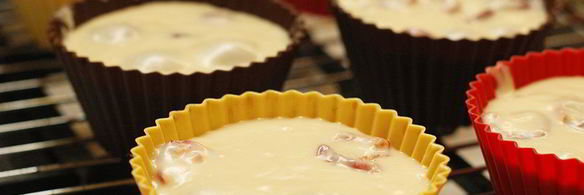 кексы с черешней