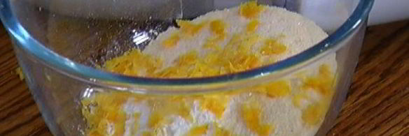 кексы с голубикой и кокосом