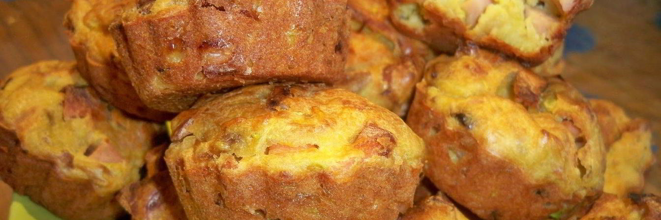 Кексы с кабачками