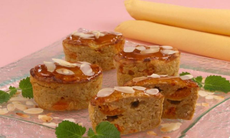 Рецепт кексов с курагой