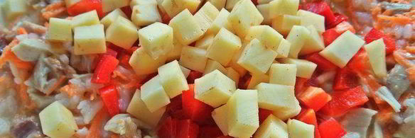 кексы с курицей и рисом