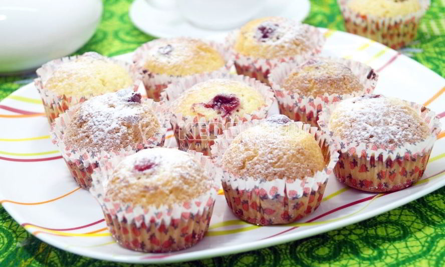 Рецепт кексов в формочках