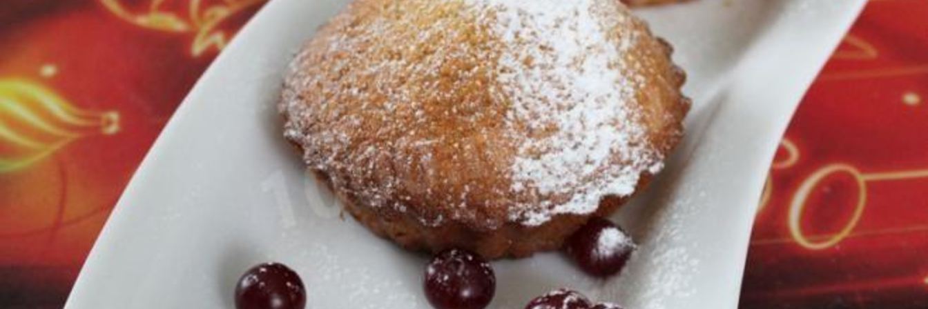 Клюквенные кексы