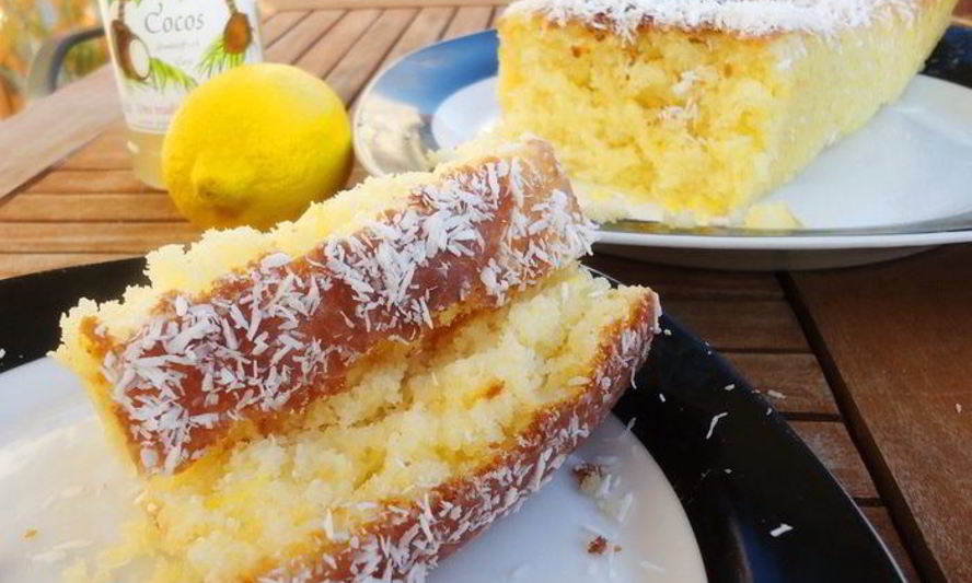 Рецепт лимонно-кокосового кекс парадиз