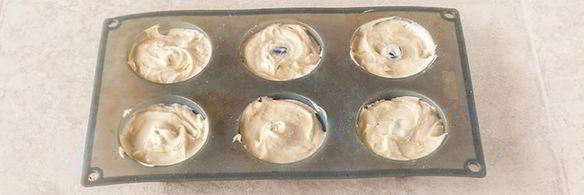 лимонные кексы с глазурью из сливочного сыра