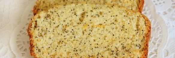 маково-апельсиновый кекс