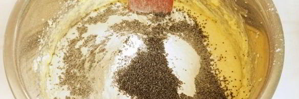 маково-апельсиновый кекс