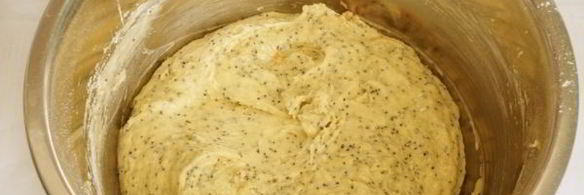 маково-апельсиновый кекс