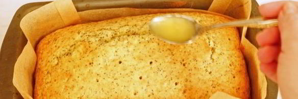 маково-апельсиновый кекс