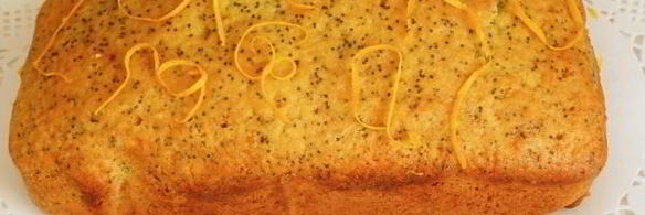 маково-апельсиновый кекс