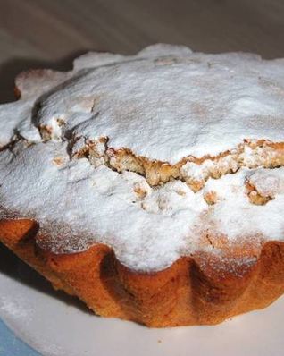 Мандариновый кекс с имбирем и корицей