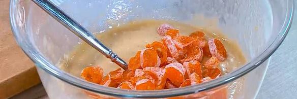 мандариновый кекс с имбирем и корицей