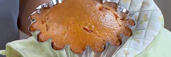 мандариновый кекс с имбирем и корицей