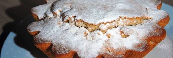 мандариновый кекс с имбирем и корицей