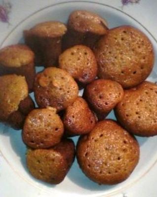 Медовые кексы с арахисом