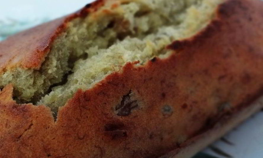 Рецепт мягкого бананового кекса с изюмом