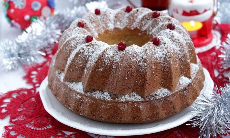 Рецепт орехового рождественского кекса
