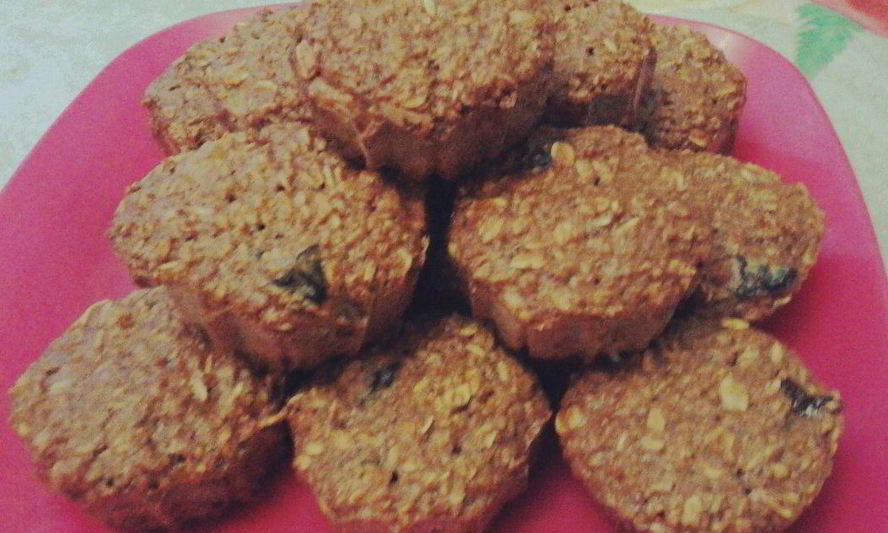 Рецепт овсяных кексиков
