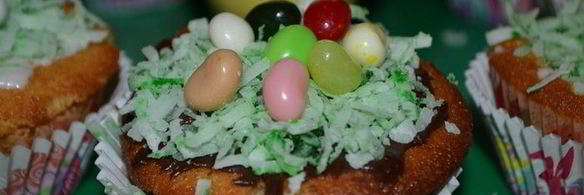 пасхальные капкейки