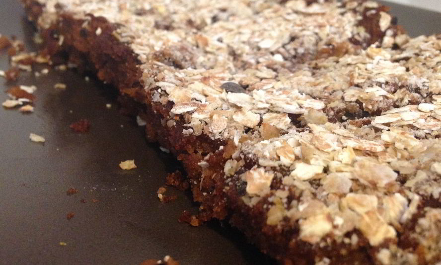 Рецепт постного кекса из гречневой муки с черносливом