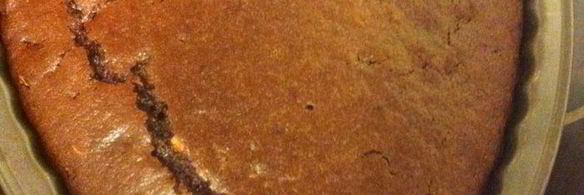 постный кекс с сухофруктами