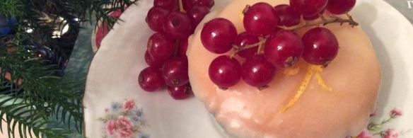 рождественские лимонные кексики