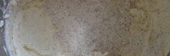 рождественский миндальный кекс с брусникой