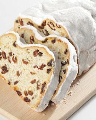 Рождественский Штоллен с миндалем