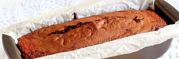 шоколадно-творожный кекс